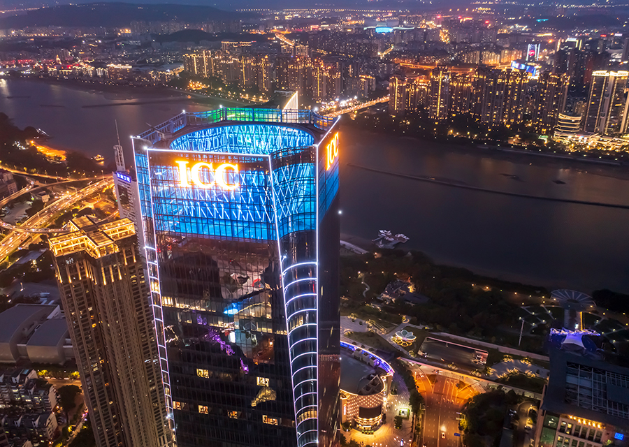 福州第一高樓，閩江璀璨地標(biāo)！超高層建筑升龍環(huán)球中心