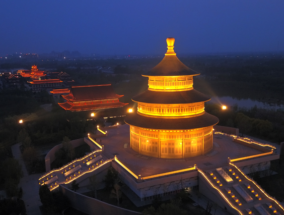月色印古寺，光影繪禪意 — 勇電照明慶云金山寺項(xiàng)目