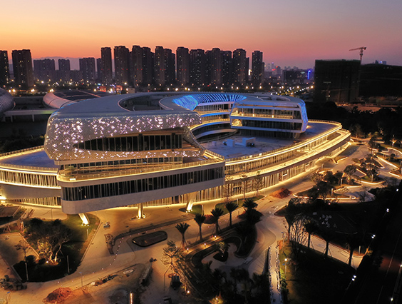 燈火輝煌，勇電助力福州冠城大通廣場