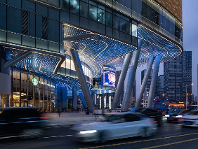 超2200㎡LED異形屏天幕火爆長(zhǎng)沙！邀您沉浸式遨游星空